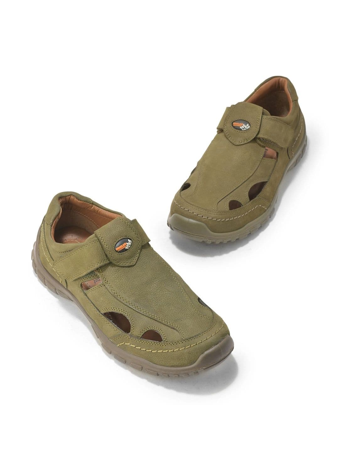Woodland Men Leather Fisherman Sandals thumbnail 5