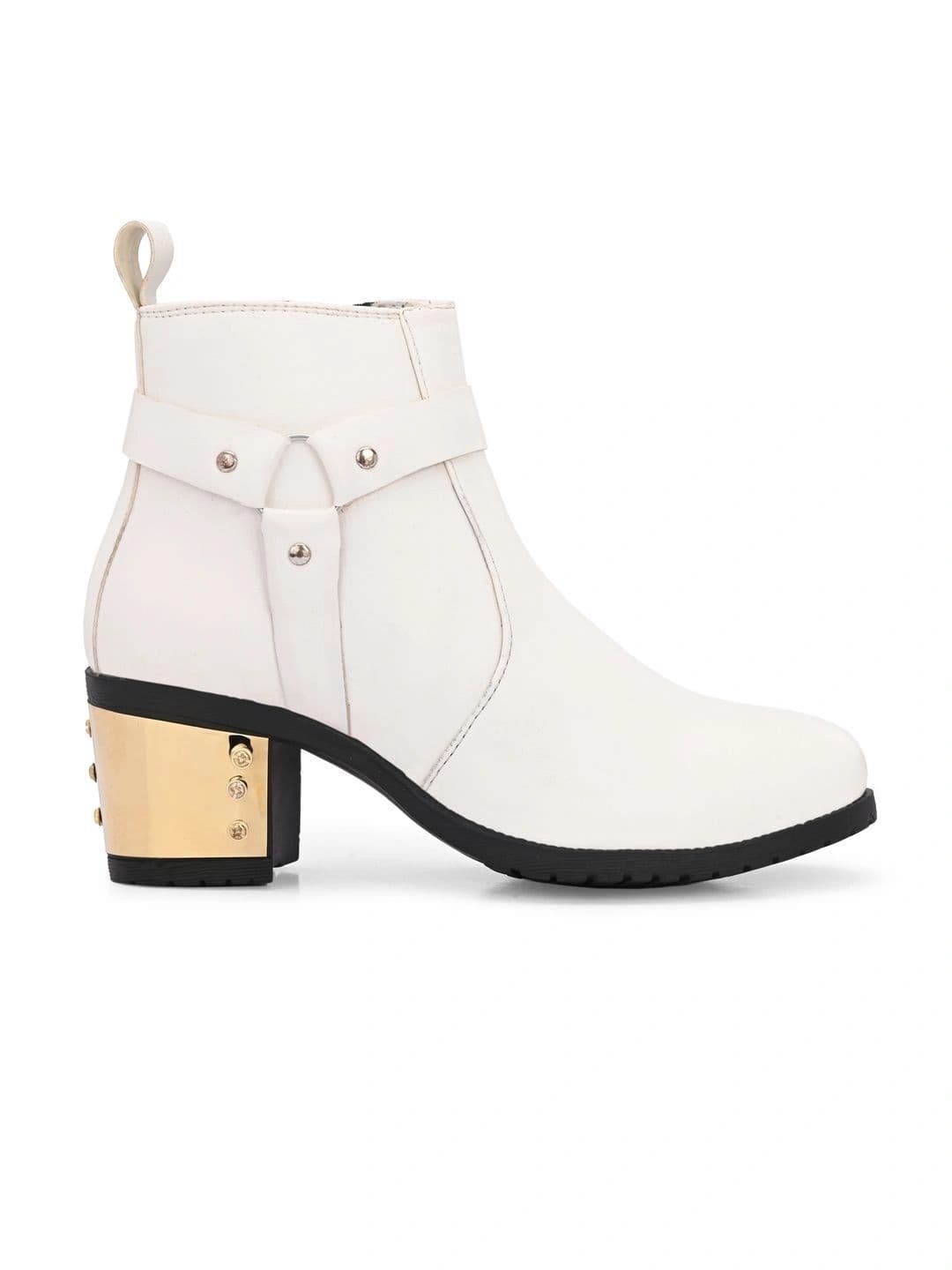 The Roadster Lifestyle Co Women Round Toe Zip Regular Boots thumbnail 2