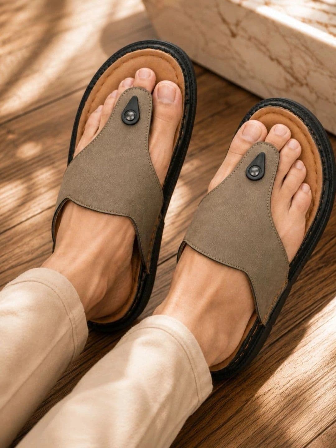 Killer Men Suede Comfort Sandals thumbnail 4