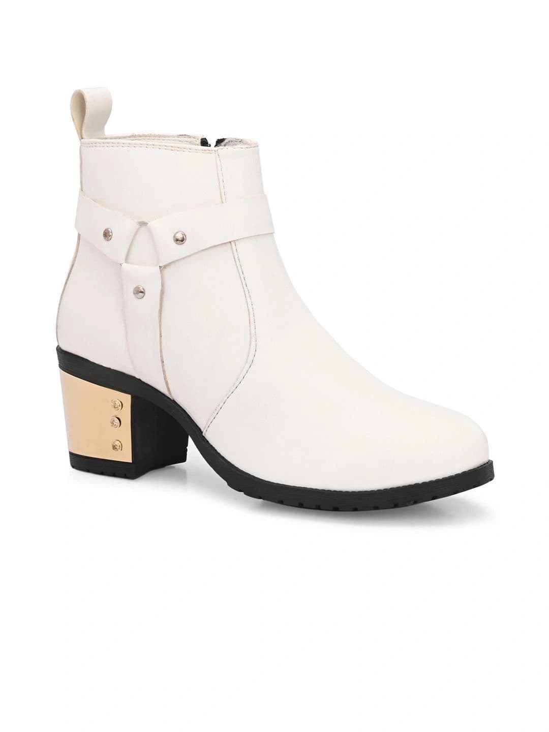 The Roadster Lifestyle Co Women Round Toe Zip Regular Boots thumbnail 6