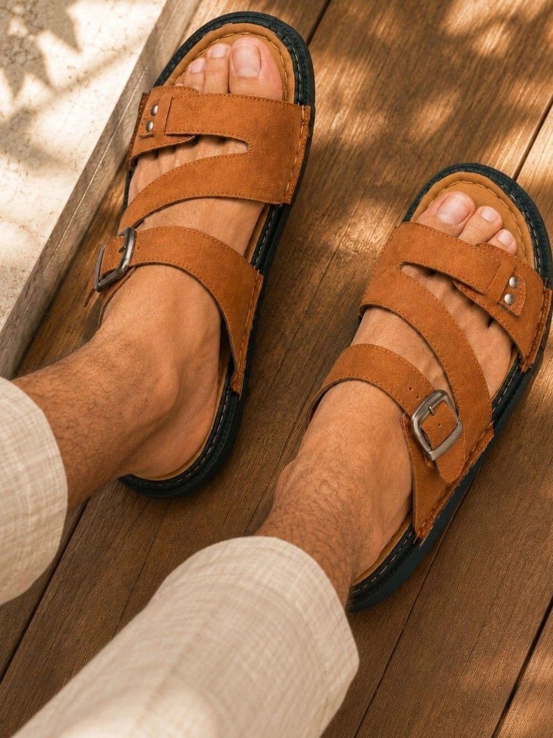 Provogue Men Suede Comfort Sandals thumbnail 5