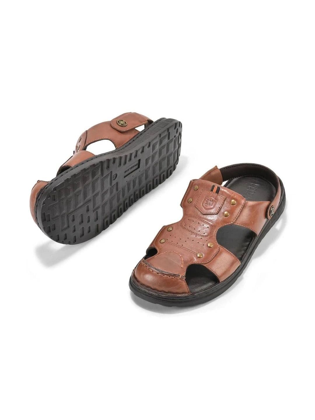 Woods Men Leather Fisherman Sandals thumbnail 4