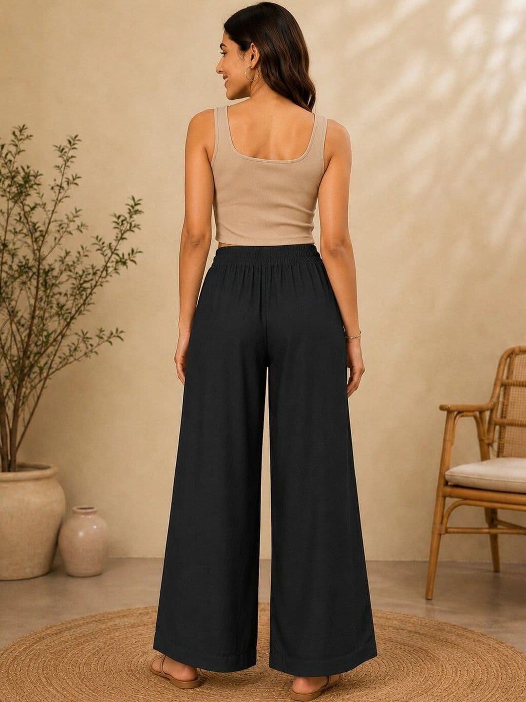 PARNAVI Women Palazzos thumbnail 2