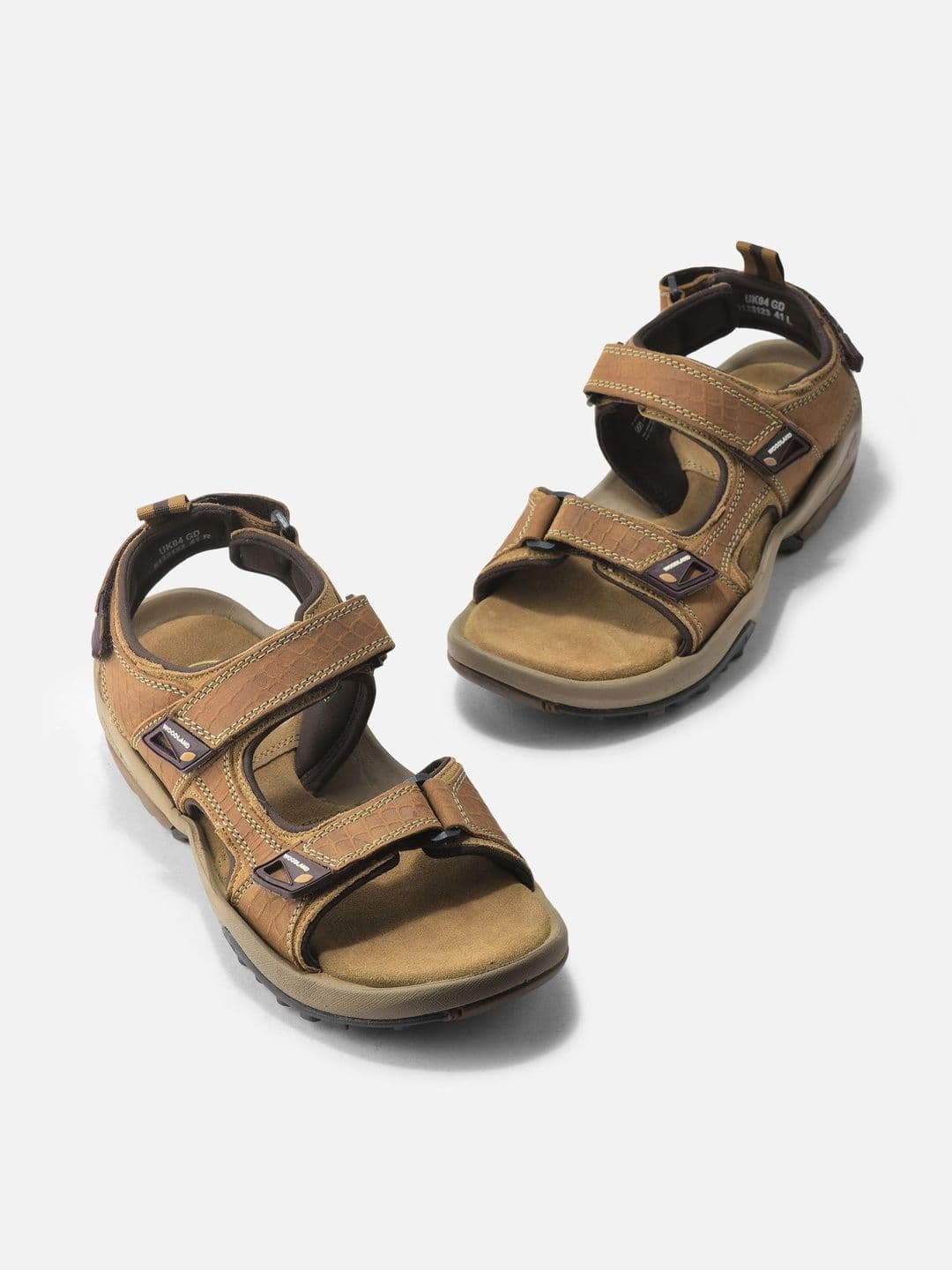Woodland Men Leather Sandals - view 1