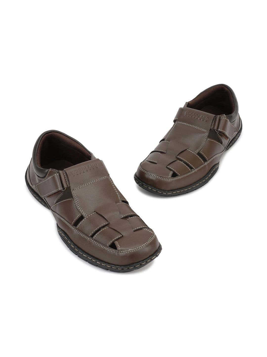 Woodland Men Leather Fisherman Sandals thumbnail 5