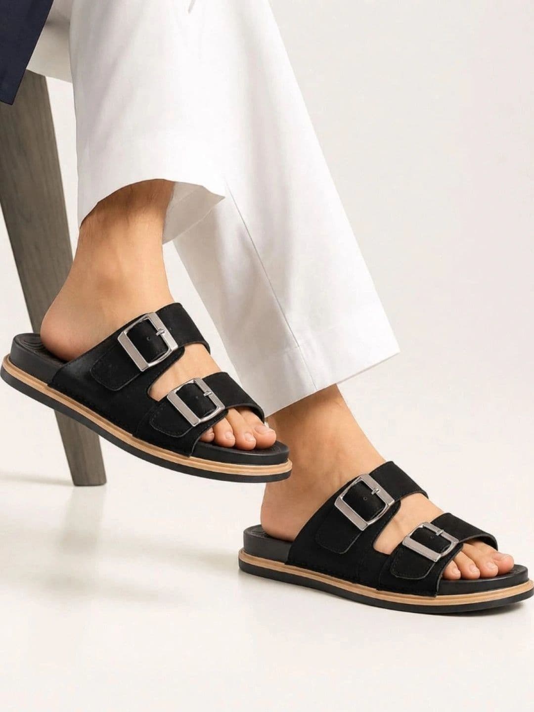 Provogue Men Suede Comfort Sandals thumbnail 4