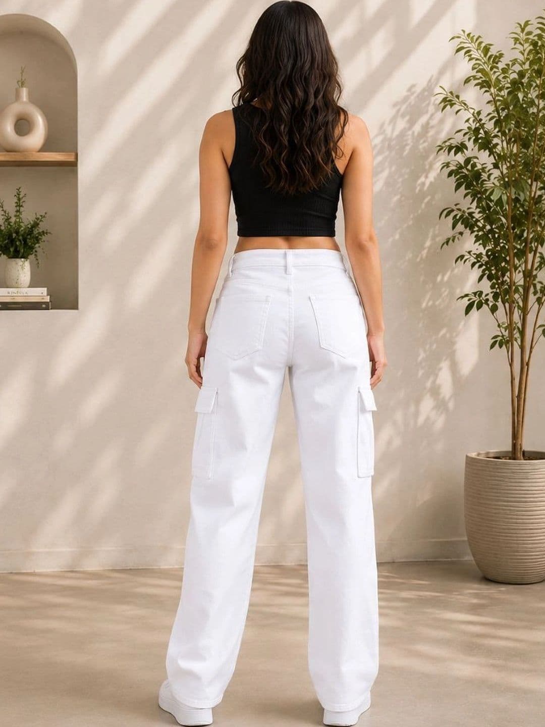 SZN Women Classic Regular Fit Mid-Rise Stretchable Jeans thumbnail 3