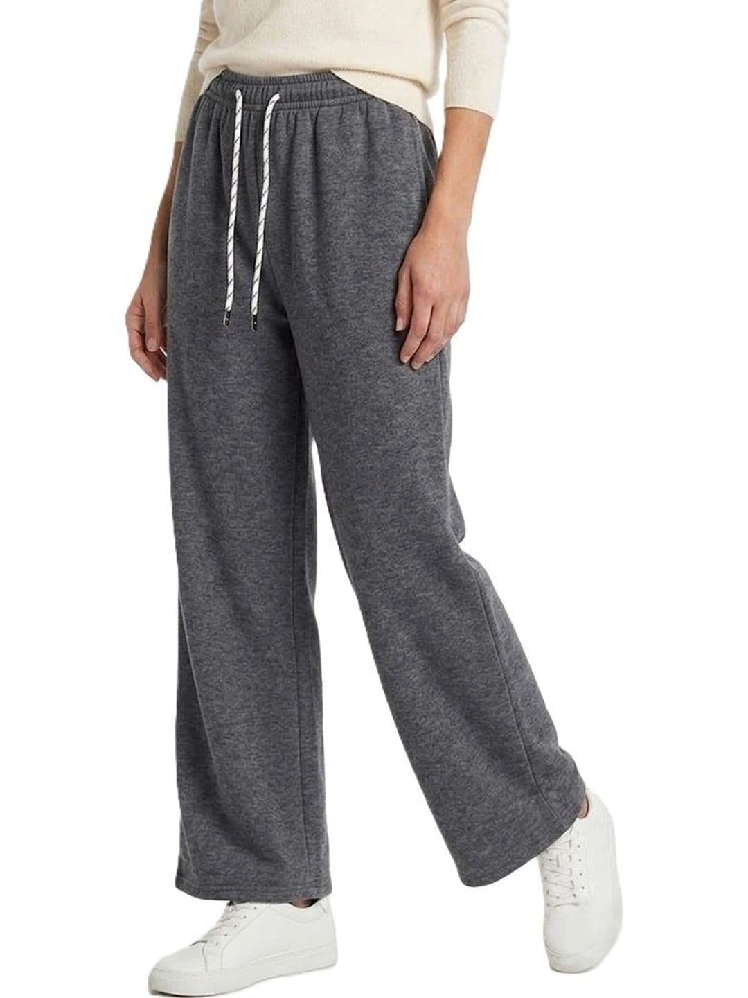 Alexvyan Women Knitted Cropped Palazzos - view 1