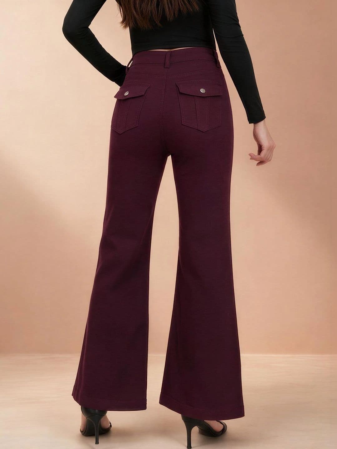 ATELIER REBEL Women Wide Leg Mid-Rise Jeans thumbnail 4