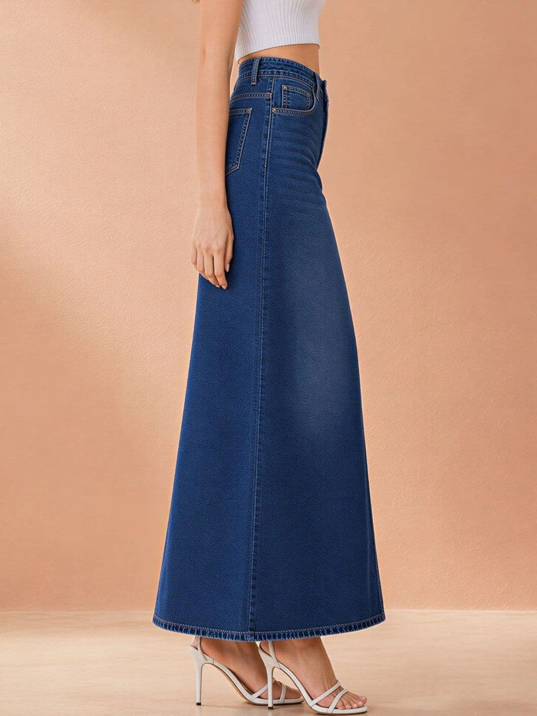 ATELIER REBEL Women Maxi Straight Skirt thumbnail 7