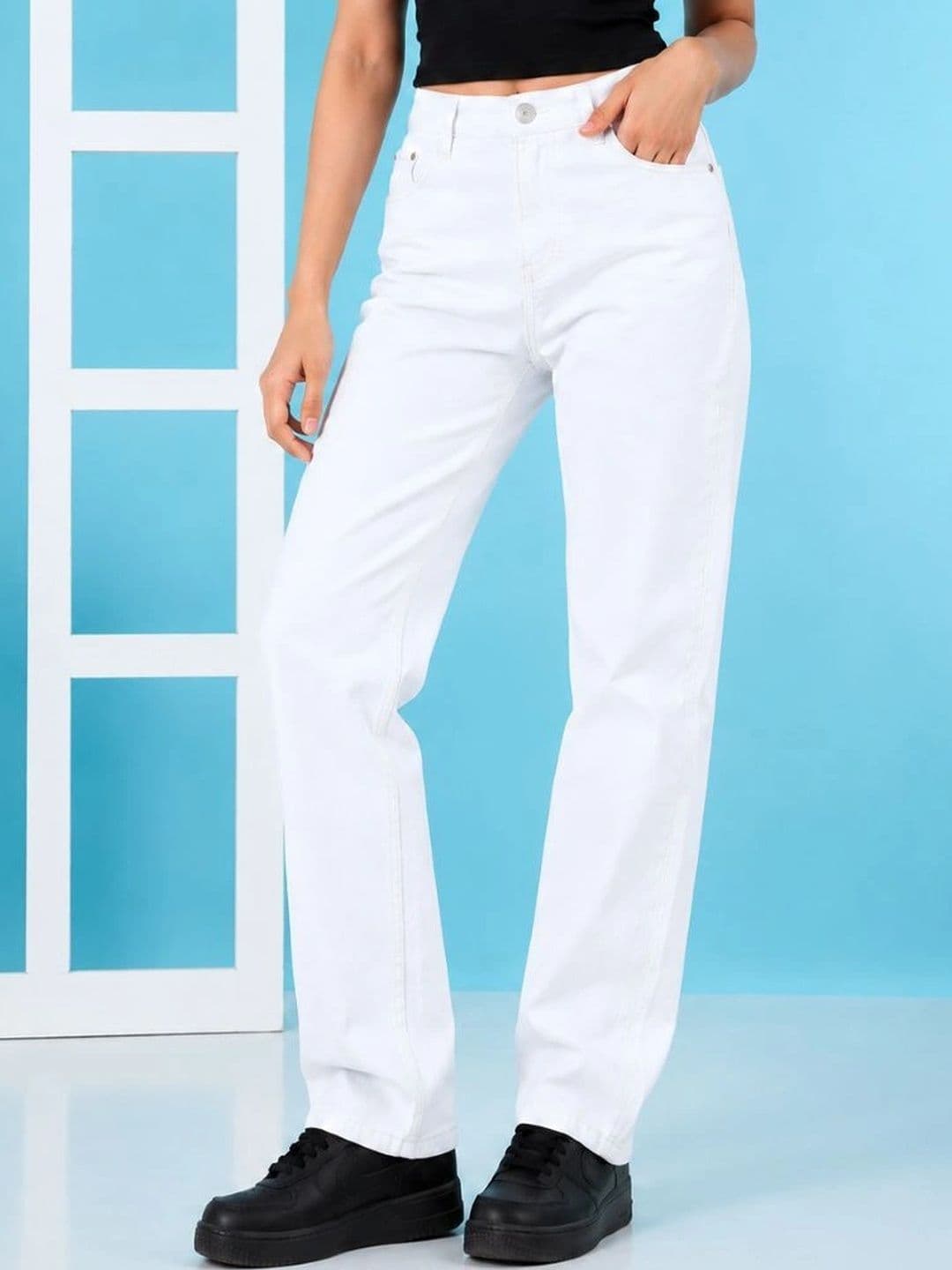 SZN Women Classic Regular Fit Mid-Rise Stretchable Jeans - view 1