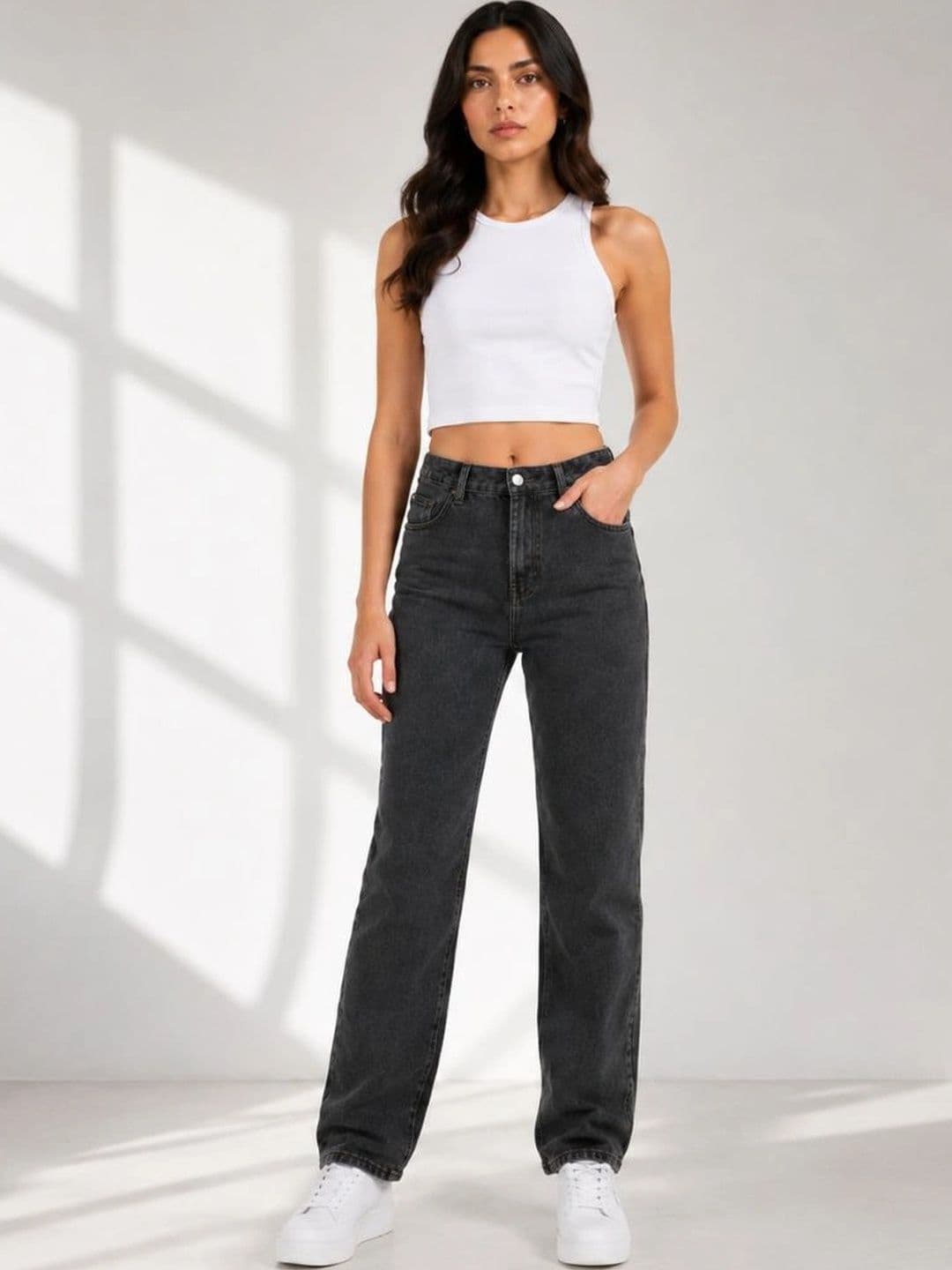 Moda Rapido Women Classic Regular Fit Mid-Rise Stretchable Jeans - view 1