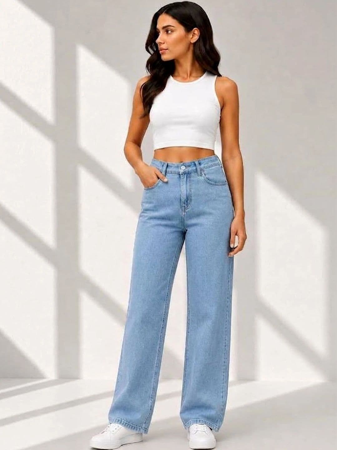 jeancherry Women Baggy Jeans thumbnail 3