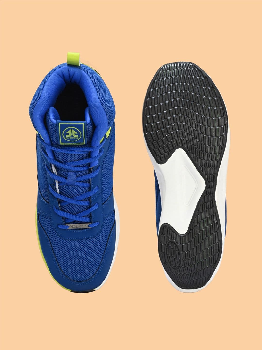 OFF LIMITS Men Non-Marking Lace-Ups Basketball Mesh Shoes thumbnail 4