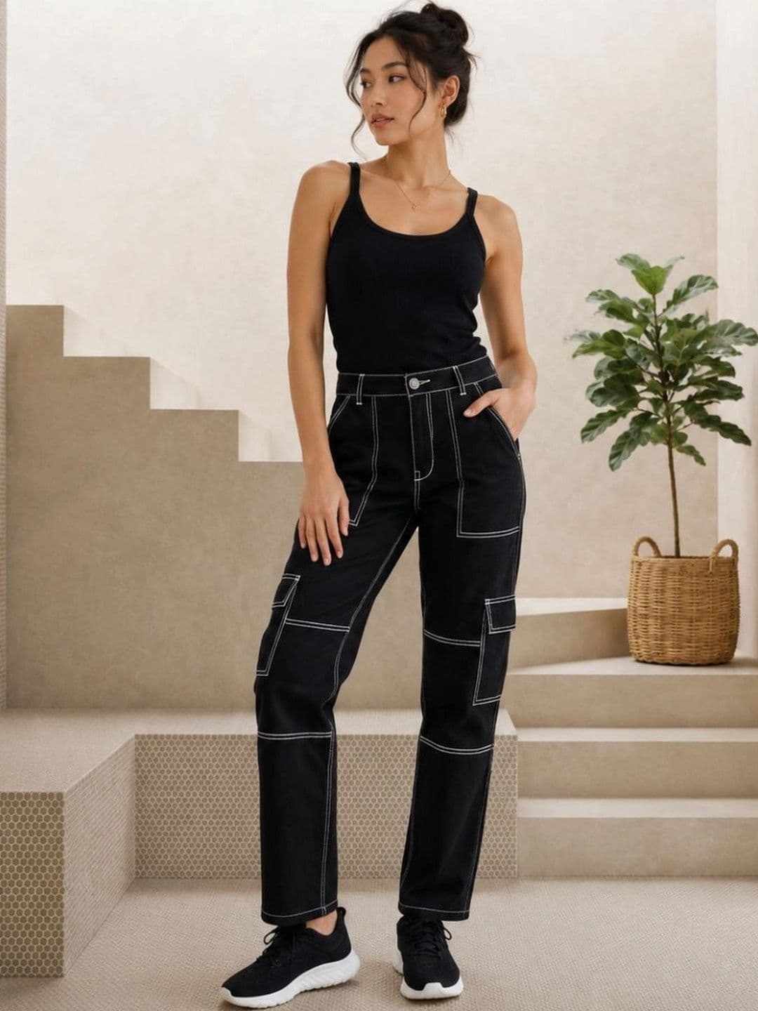 COMFITS Women Classic Regular Fit Mid-Rise Stretchable Jeans thumbnail 4