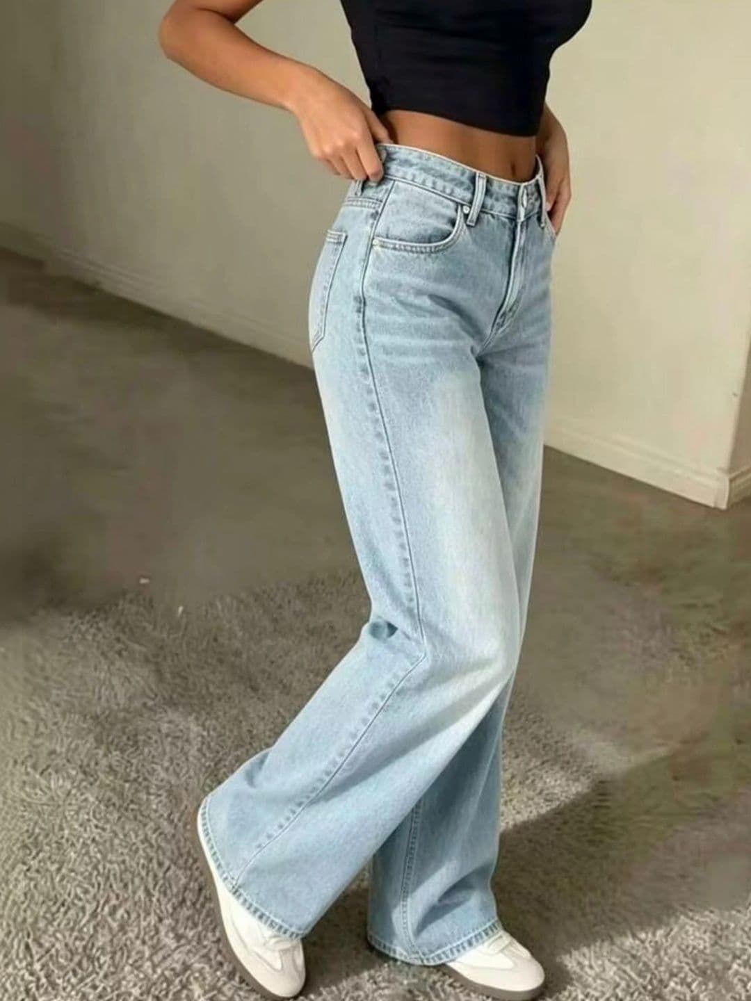 Koetler Women High-Rise Stretchable Jeans thumbnail 4