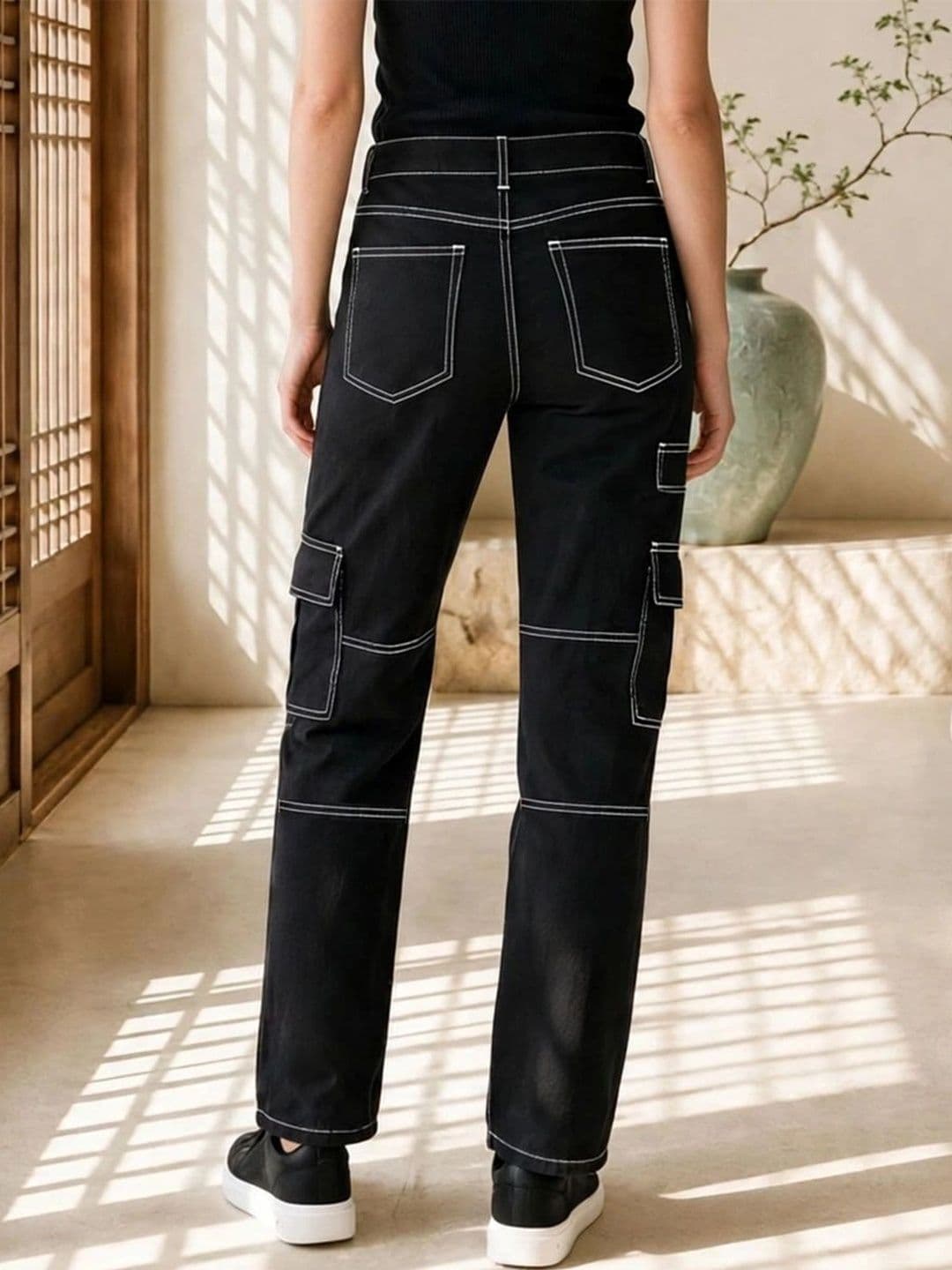 COMFITS Women Classic Regular Fit Mid-Rise Stretchable Jeans thumbnail 4