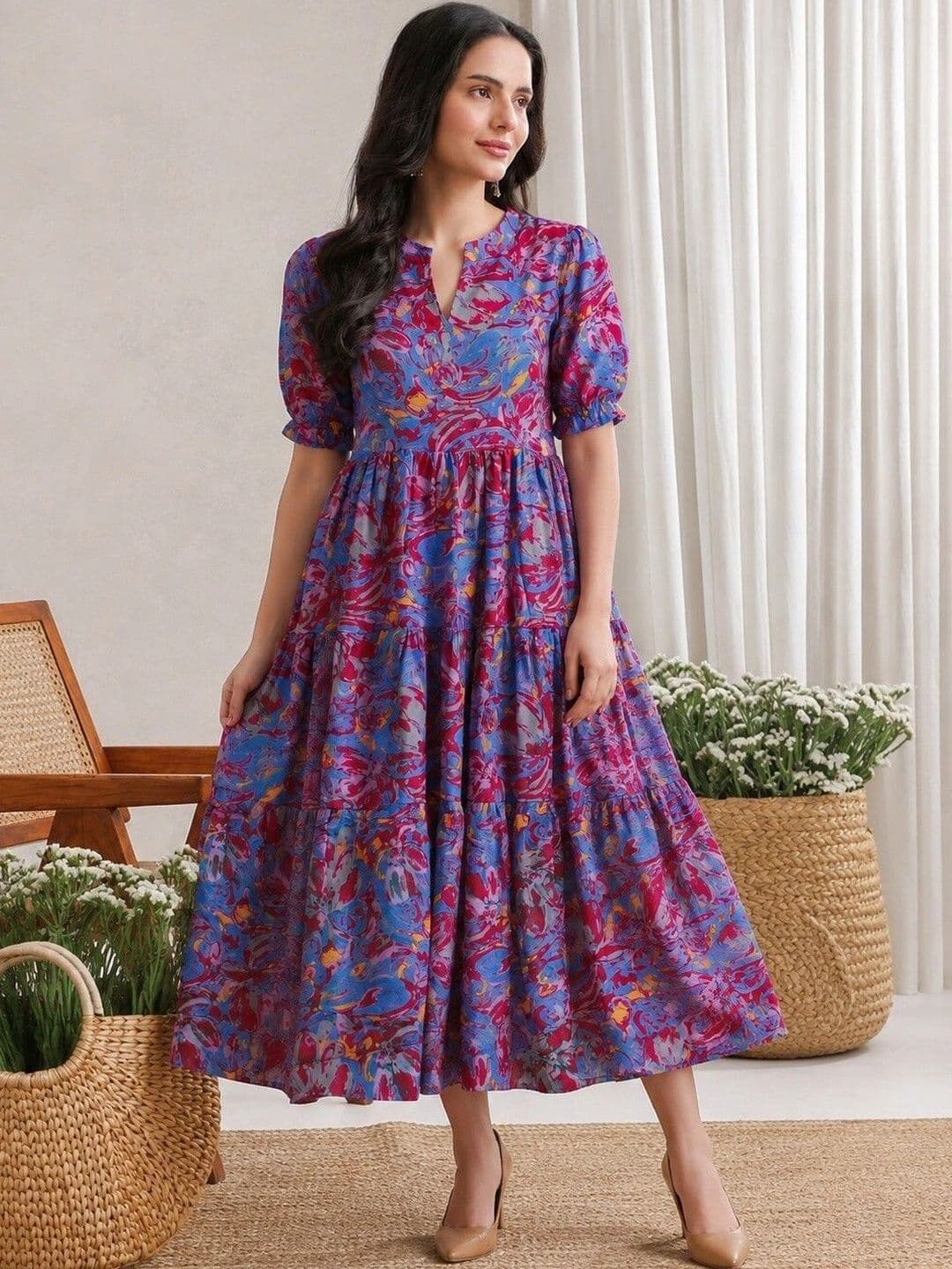 PRESHA Women Printed Kurta thumbnail 3
