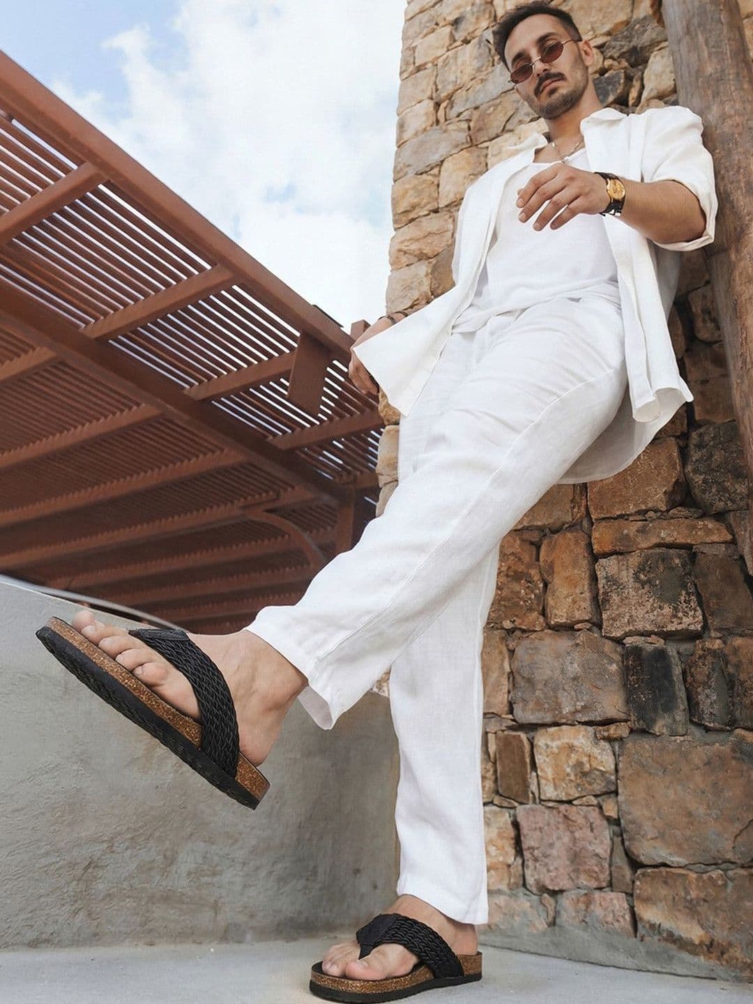 Yoho Men Bonfire Nova Cushion Comfort- Lightweight & Anti Skid Everyday Use Slipper thumbnail 2