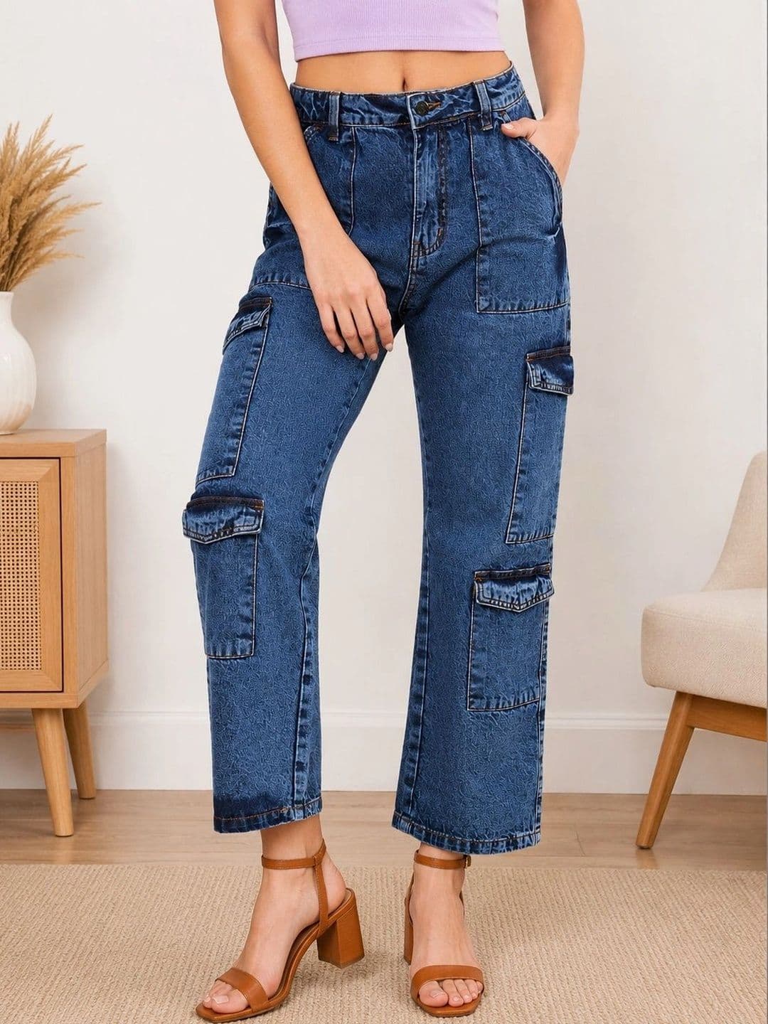 Zaahii Women High-Rise Light Fade Jeans - view 1