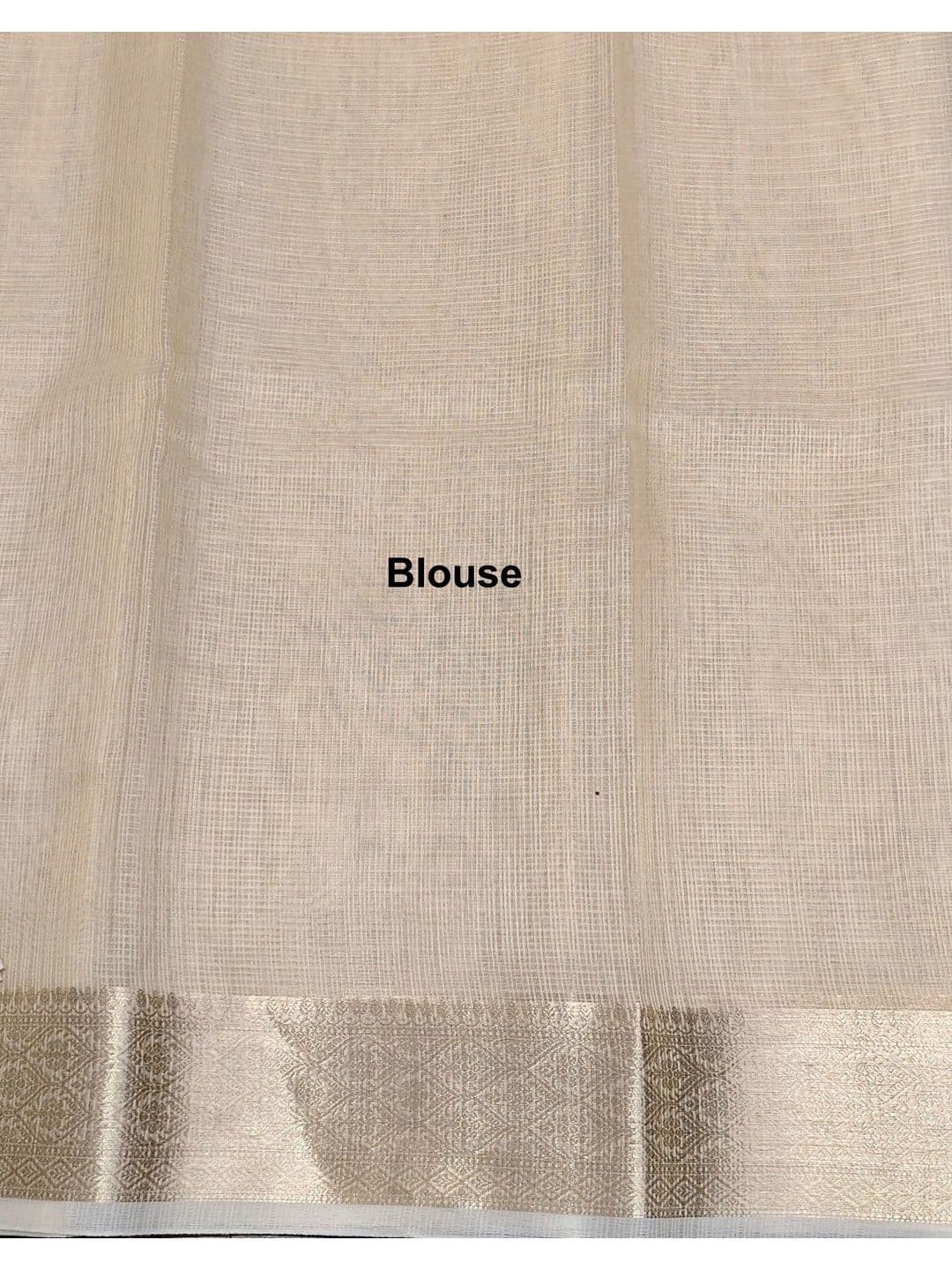 Naveera Woven Design Zari Pure Cotton Designer Banarasi Saree thumbnail 3