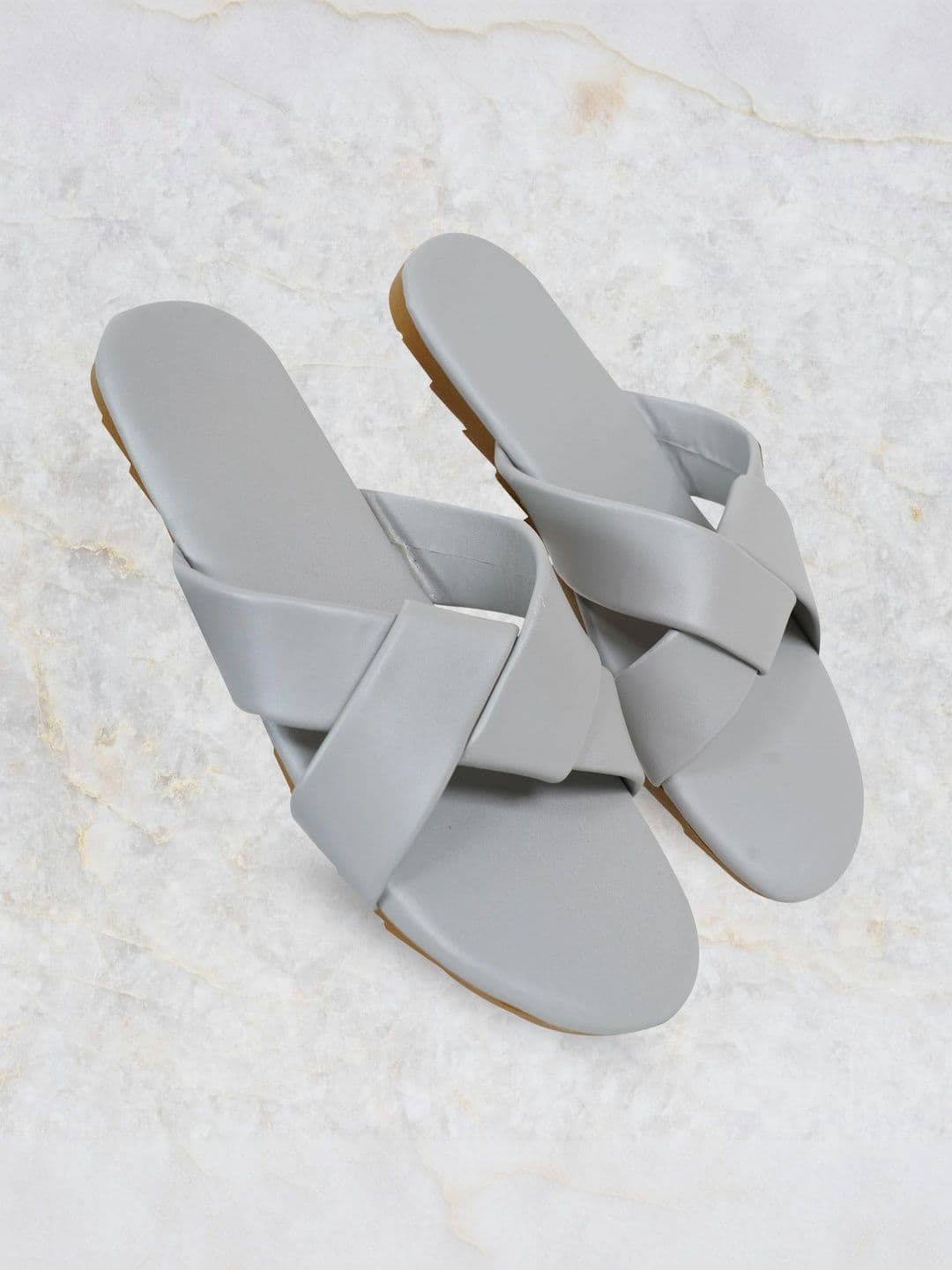 Mast & Harbour Women Open Toe Flats thumbnail 3