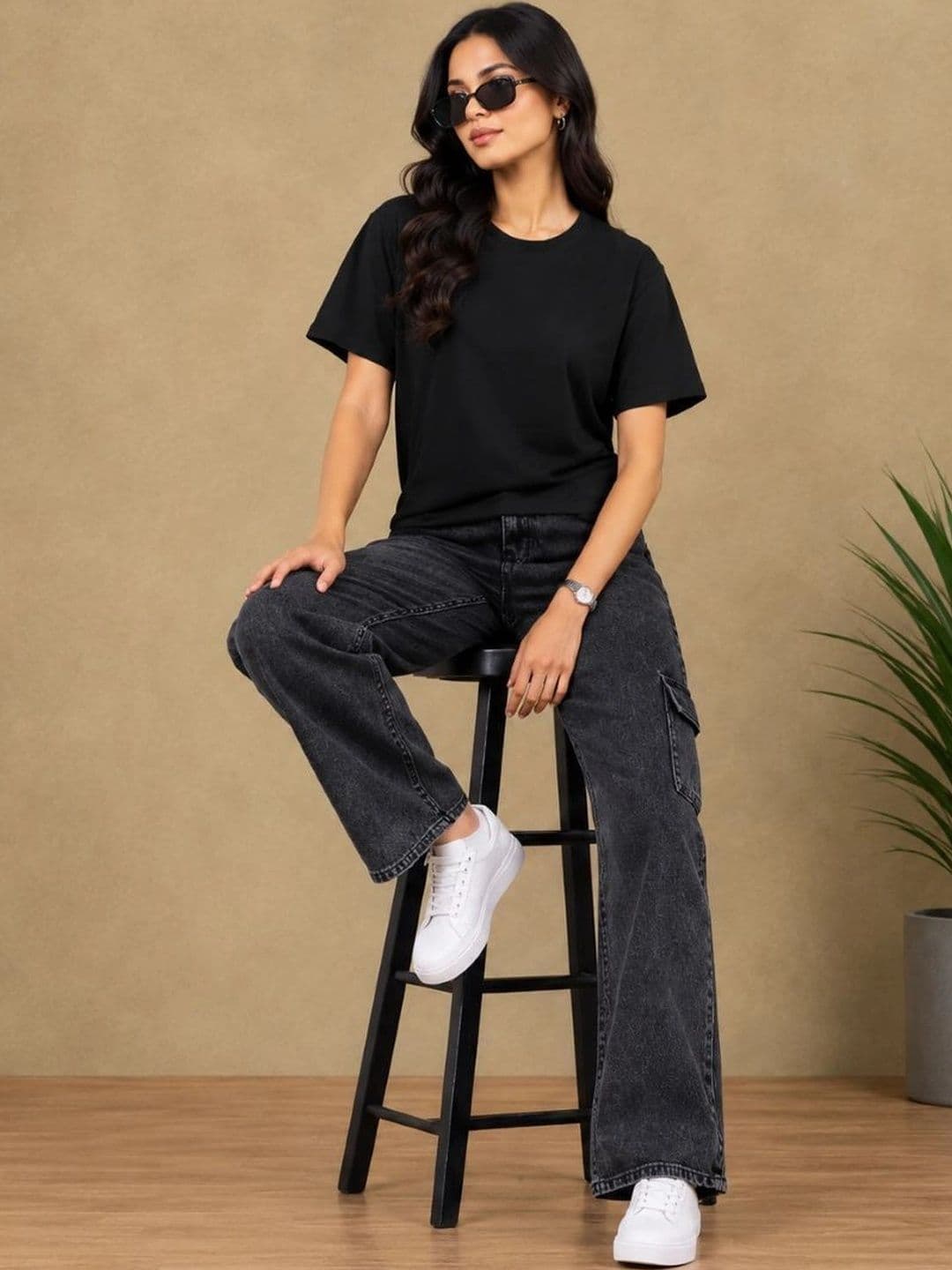 COMFITS Women Classic Regular Fit Mid-Rise Stretchable Jeans thumbnail 6