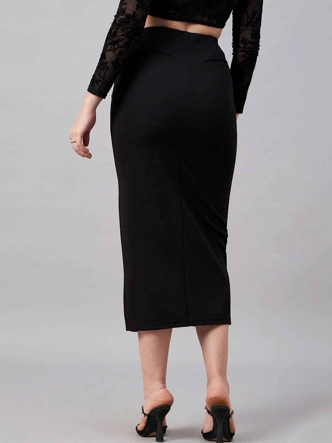 Chemistry Women Front Slit Midi Pencil Skirt thumbnail 6