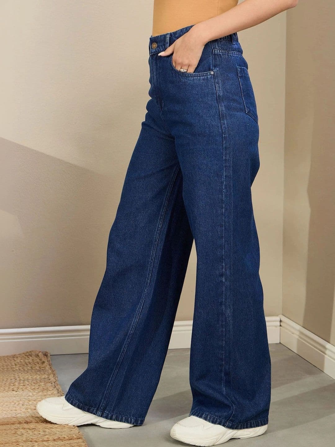 MAKPAK Women Loose Relaxed Fit High-Rise Jeans thumbnail 4