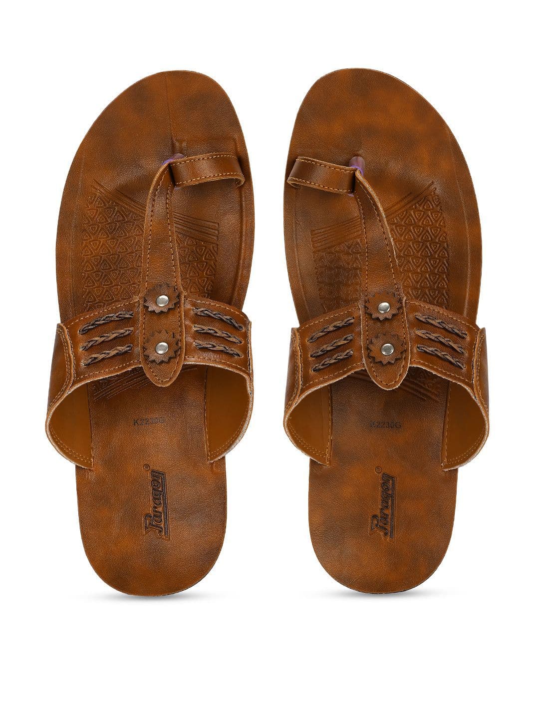 Paragon Men Sturdy Construction Ethnic Comfort Sandals thumbnail 3
