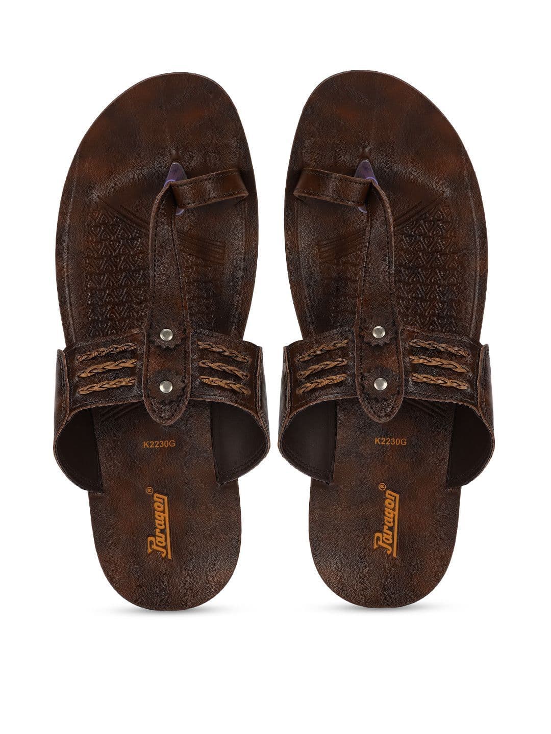 Paragon Men Sturdy Construction Ethnic Comfort Sandals thumbnail 6