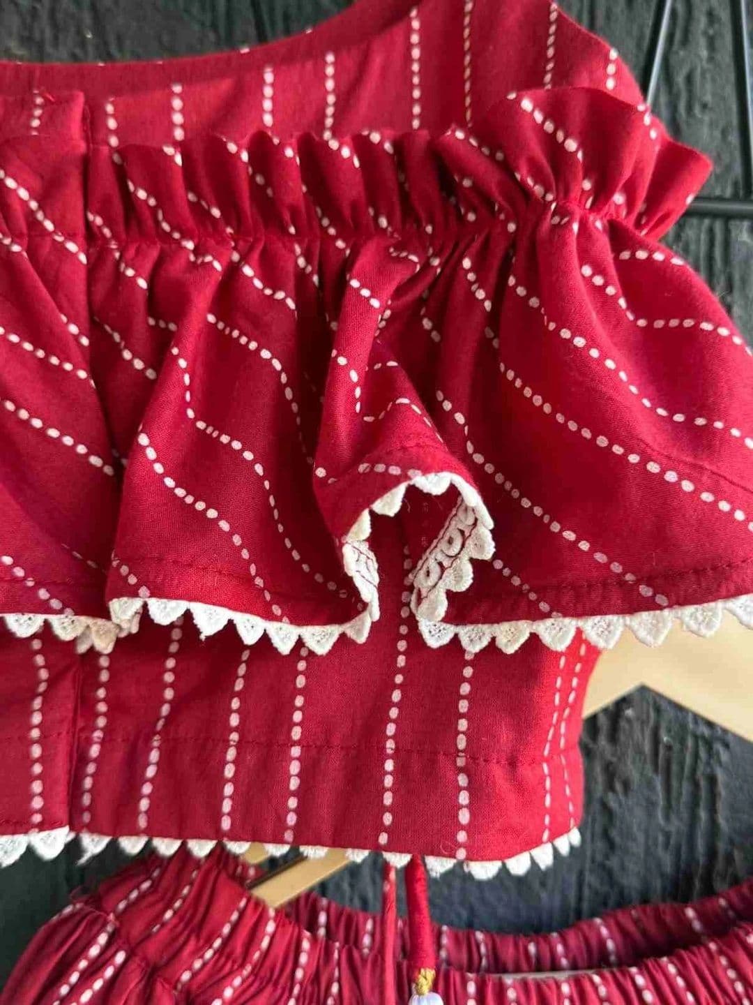 The Little Tales Girls Printed Ready to Wear Lehenga & Blouse With Dupatta thumbnail 7
