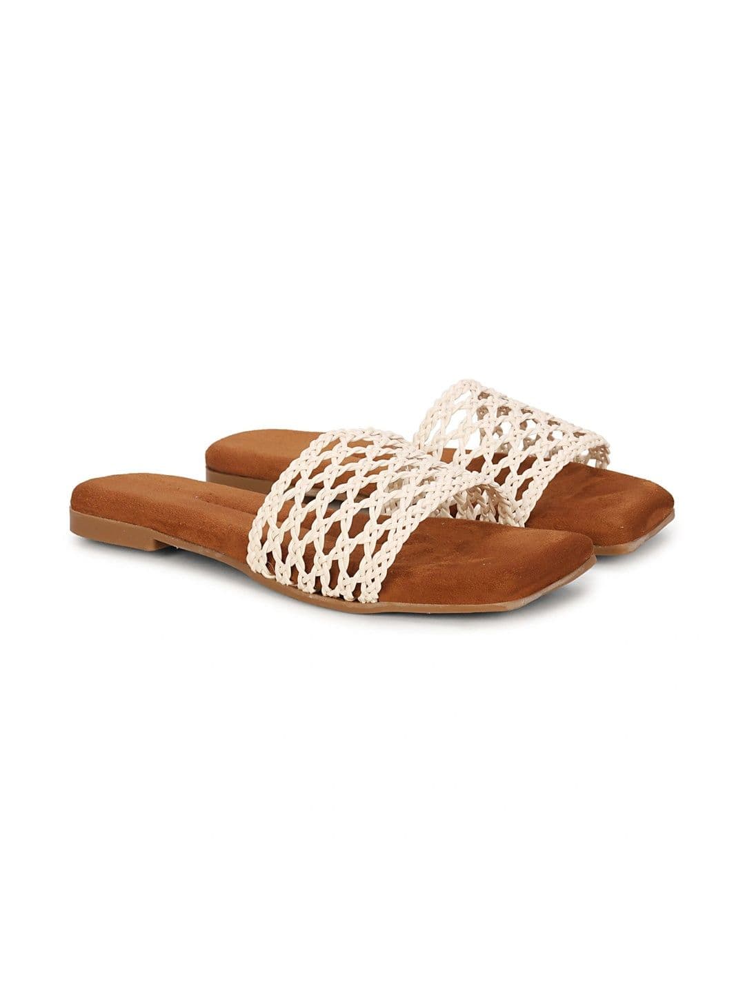 Moda Rapido Women Open Toe Flats thumbnail 6