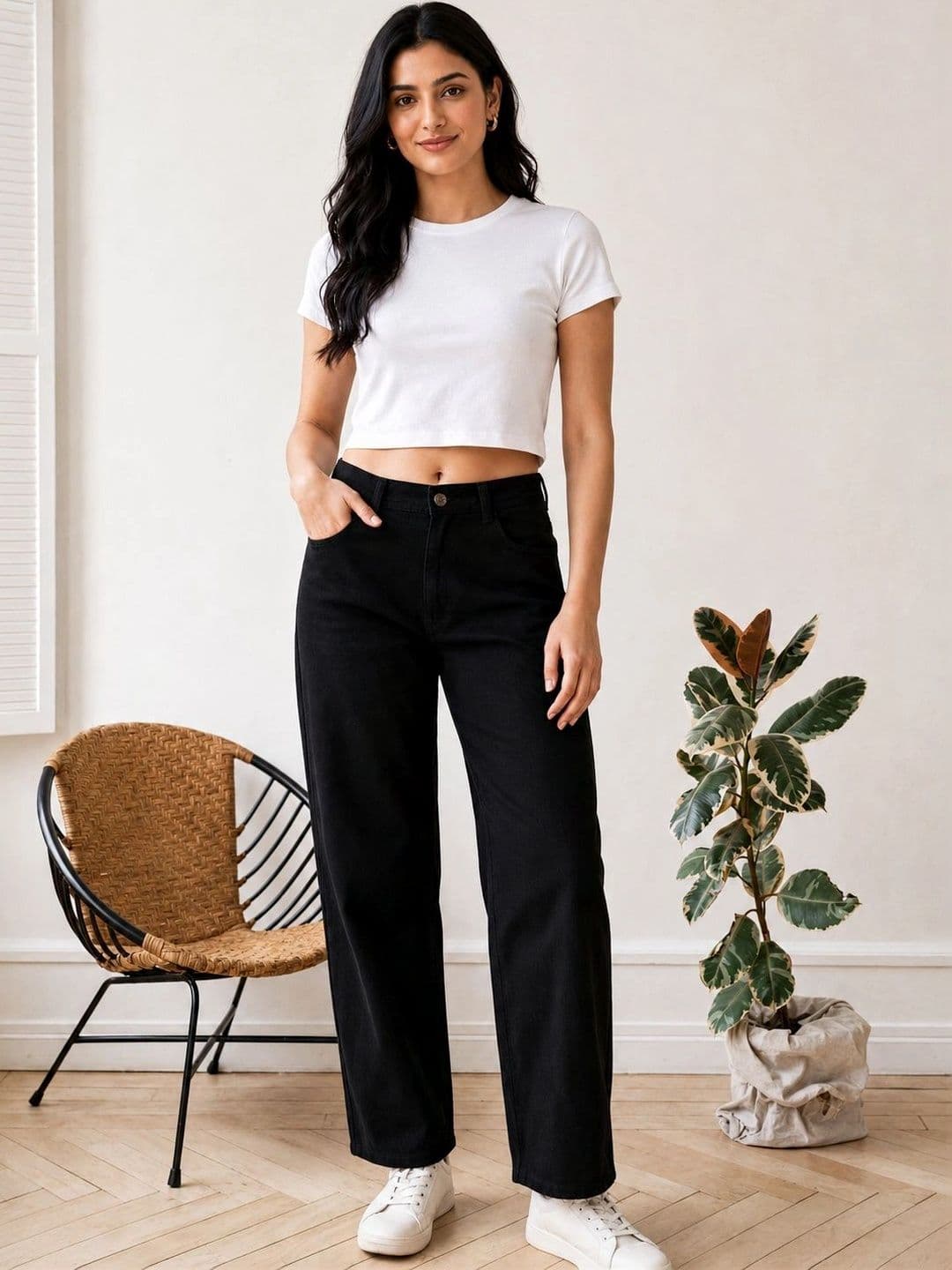 FLARING Women Classic Regular Fit Mid-Rise Stretchable Jeans thumbnail 5
