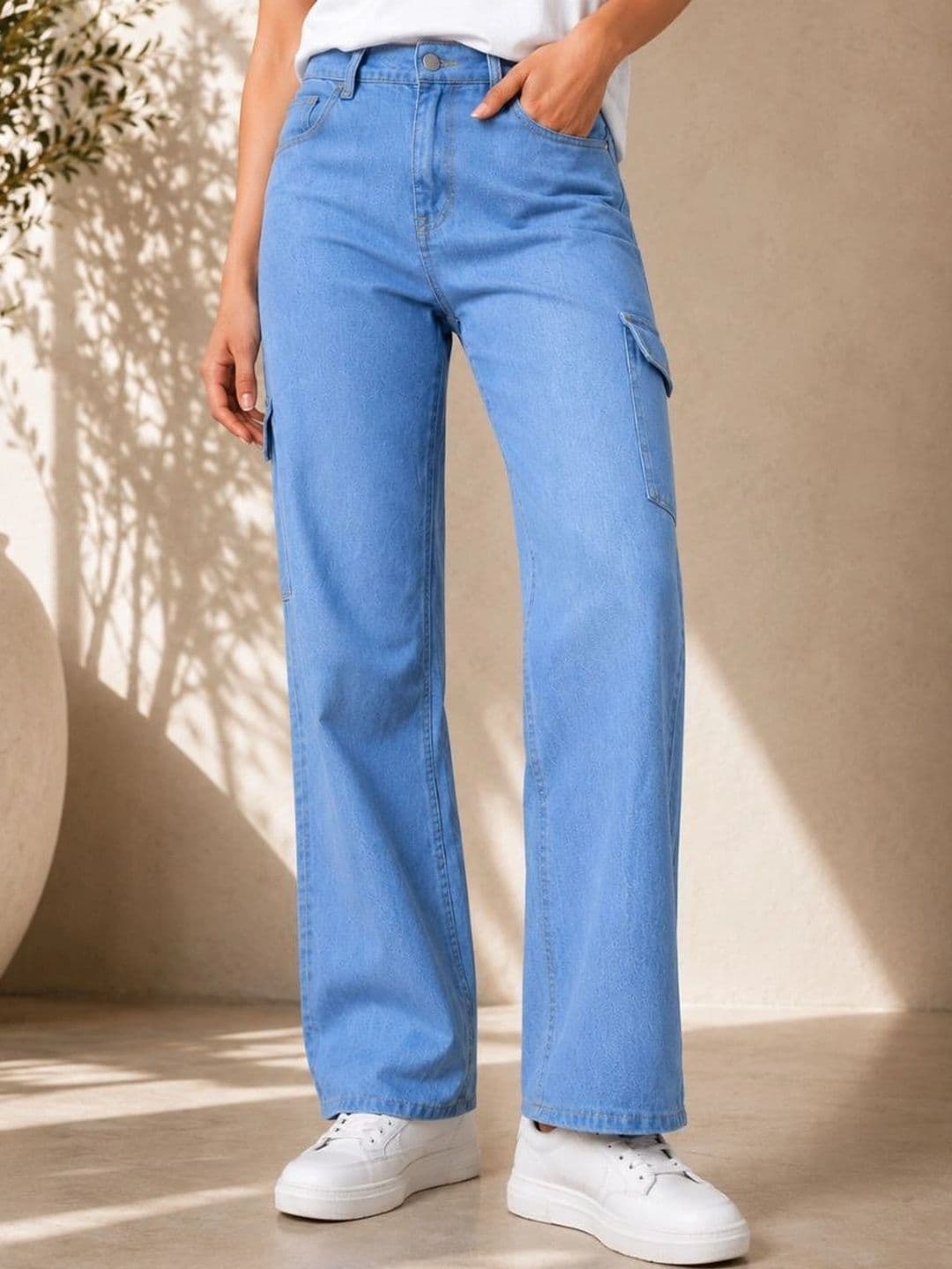 jeancherry Women Classic Regular Fit Mid-Rise Stretchable Jeans - view 1