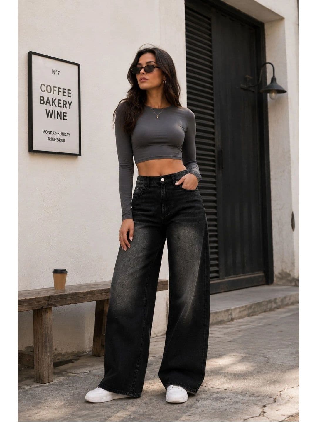 CUTOFF Women Regular Fit High-Rise Jeans thumbnail 4