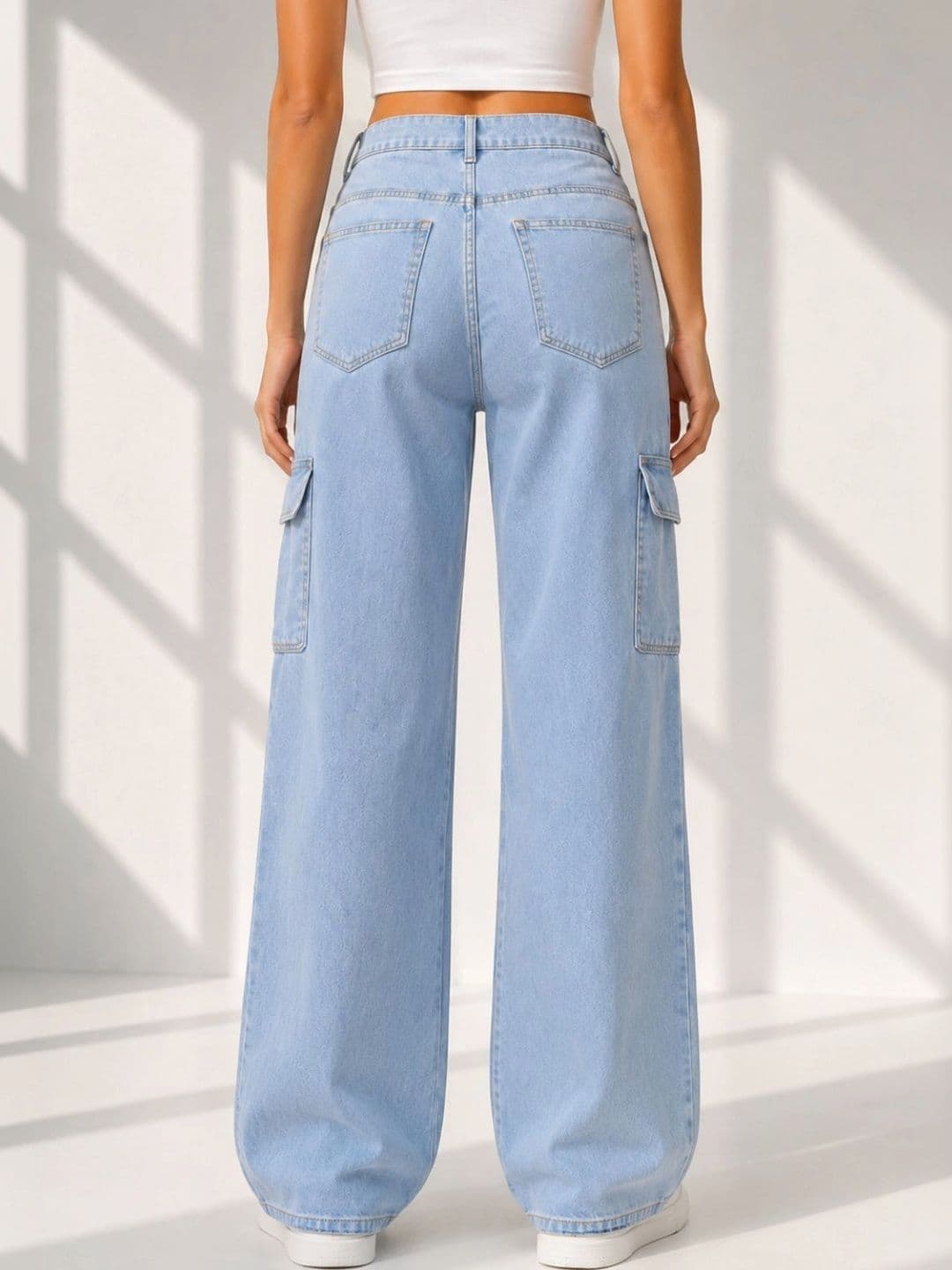 COMFITS Women Classic Regular Fit Mid-Rise Stretchable Jeans thumbnail 3