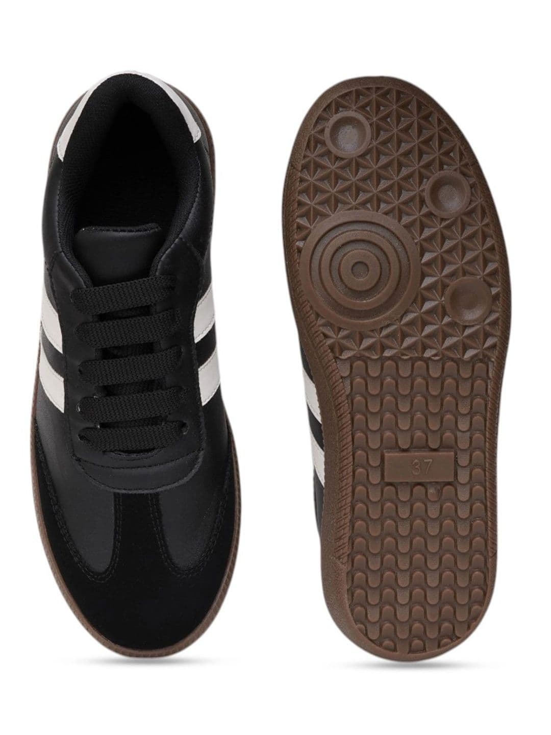 CORSICA Women Striped PU Sneakers thumbnail 5