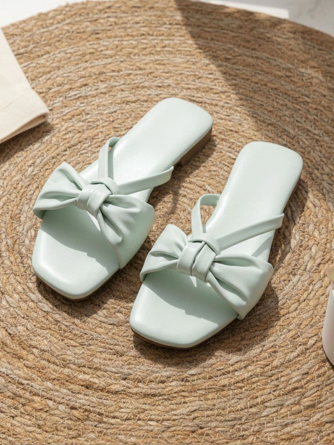 DressBerry Women Open Toe Flats with Bows thumbnail 5