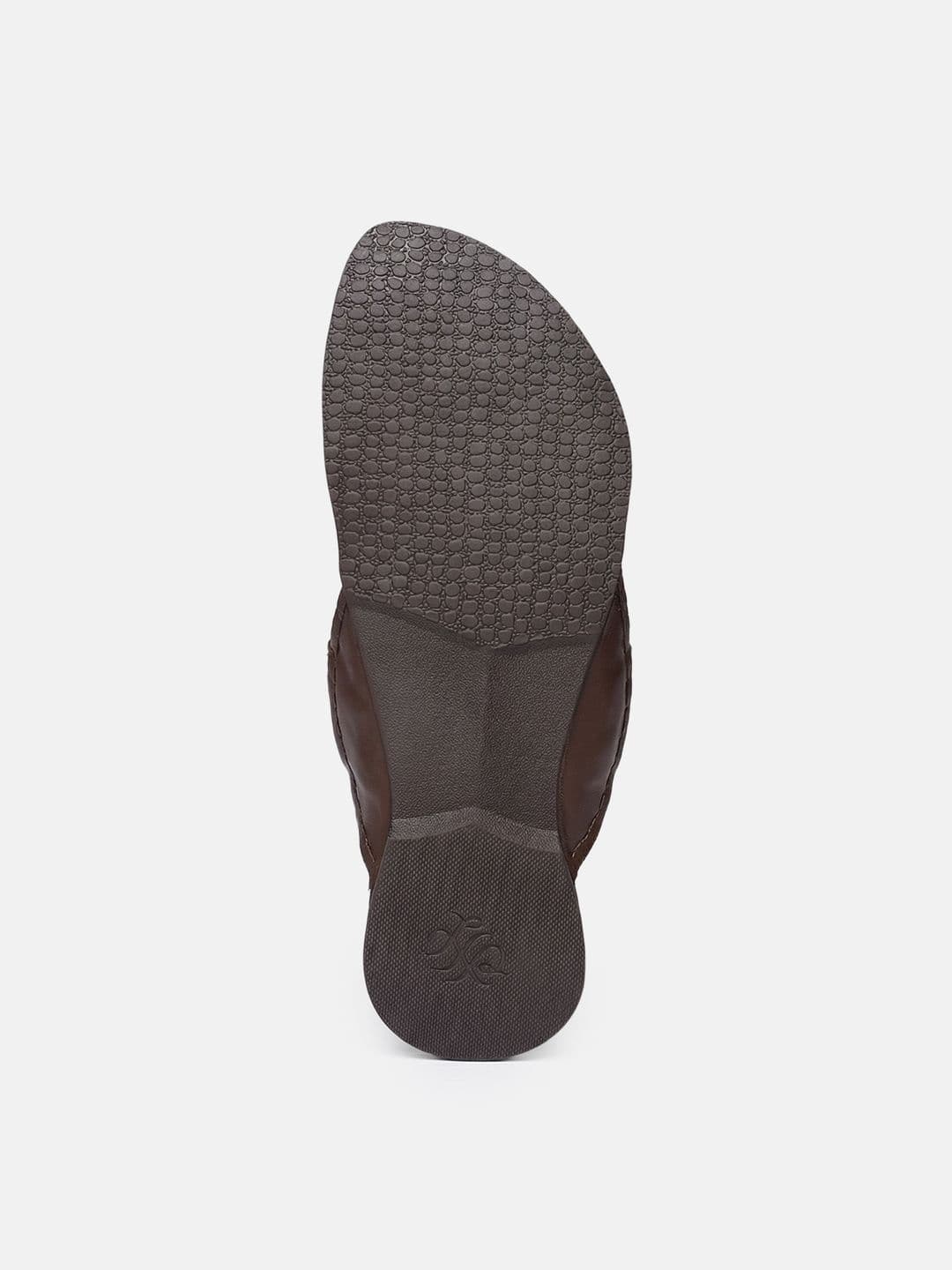 House of Pataudi Men Leather Kohlapuri Comfort Sandals thumbnail 6