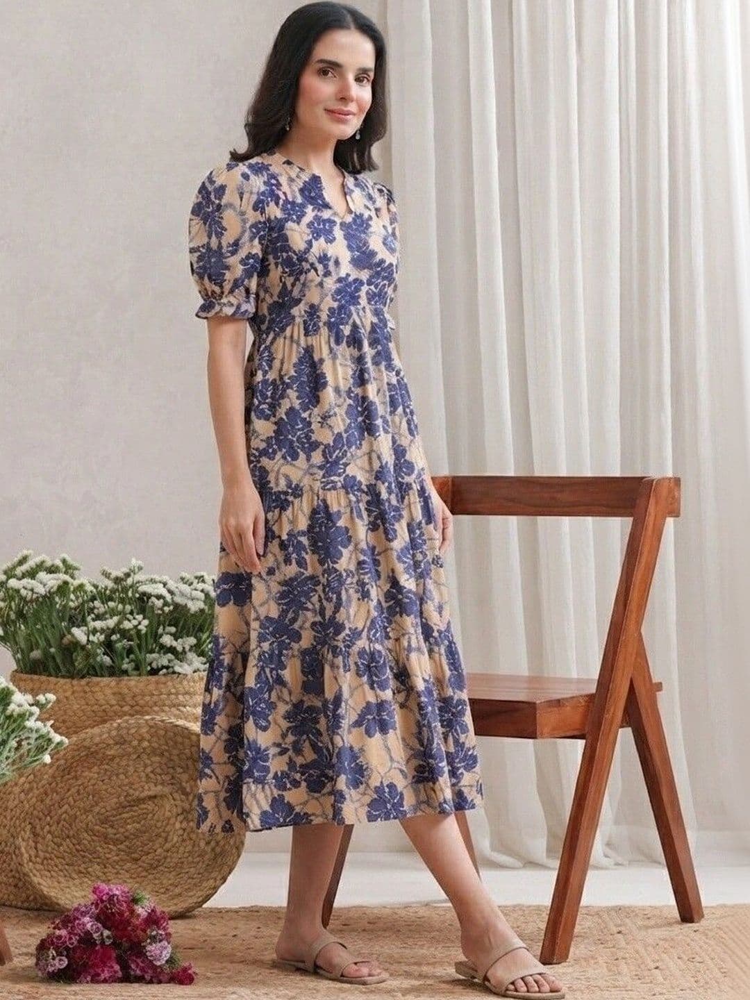 PRESHA Women Floral Printed Floral Kurta thumbnail 5