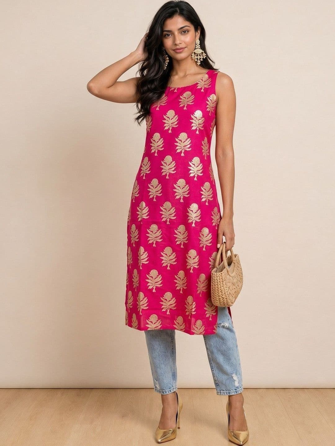 Sangria Women Kurta thumbnail 3