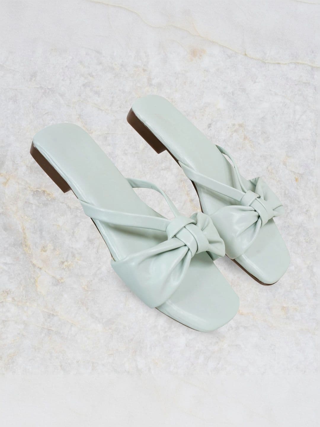 DressBerry Women Open Toe Flats with Bows thumbnail 4