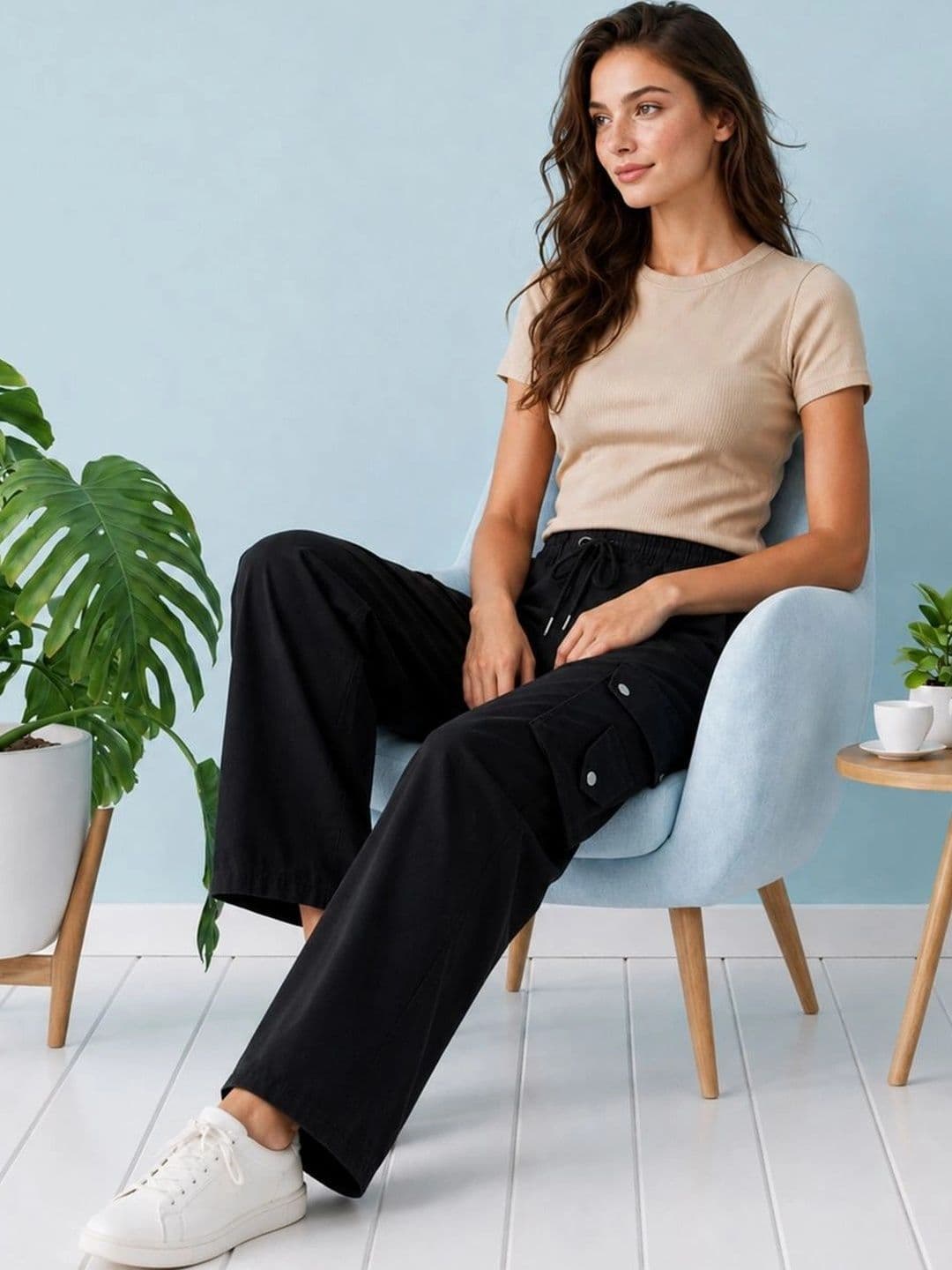 FLARING Women Classic Regular Fit Mid-Rise Stretchable Jeans thumbnail 4