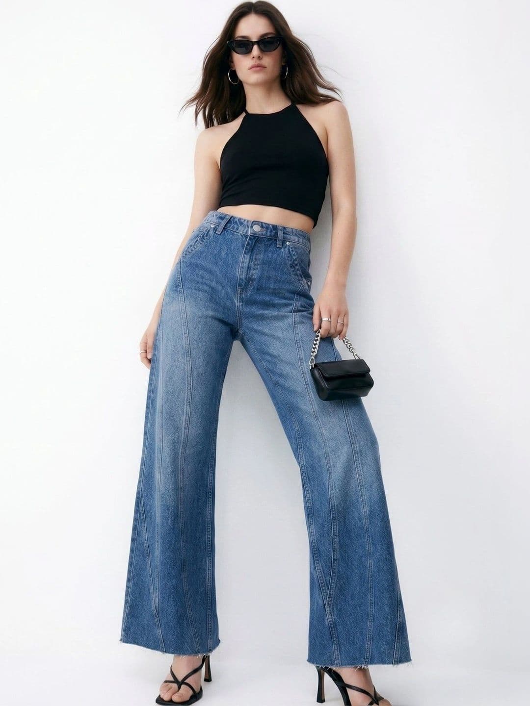 Outzidr Women Relaxed Fit Mid-Rise Jeans thumbnail 2