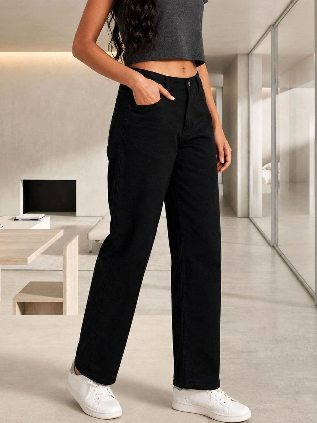 COMFITS Women Classic Regular Fit Mid-Rise Stretchable Jeans - view 1