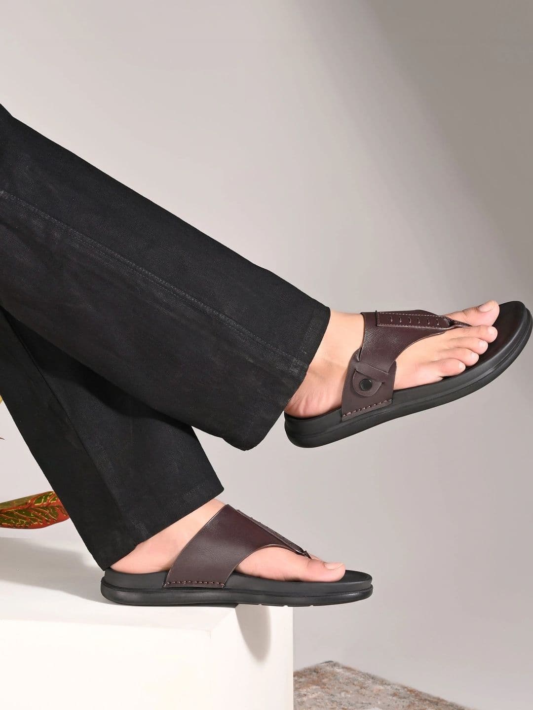 The Roadster Lifestyle Co Men Slip-On Comfort Sandals thumbnail 4