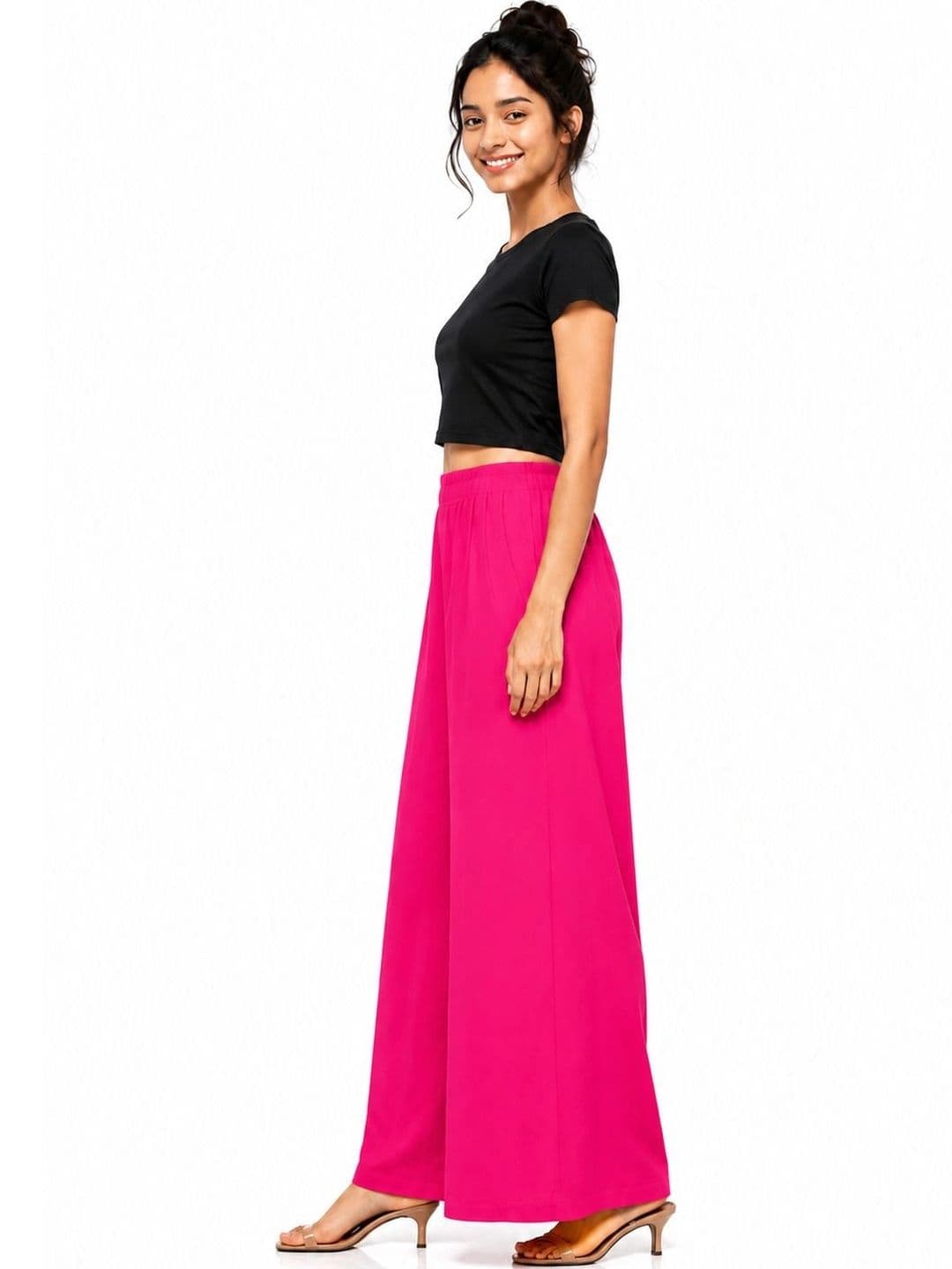 Threadbloom Women Knitted Palazzos thumbnail 4