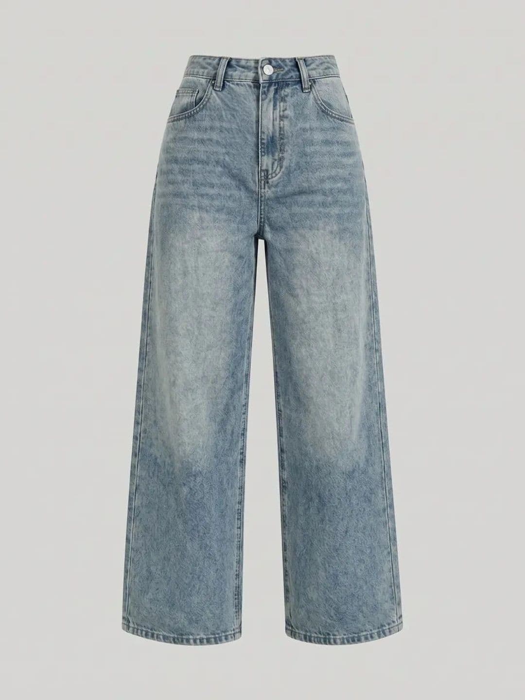AAV2 Women Wide Leg High-Rise Stretchable Jeans thumbnail 6