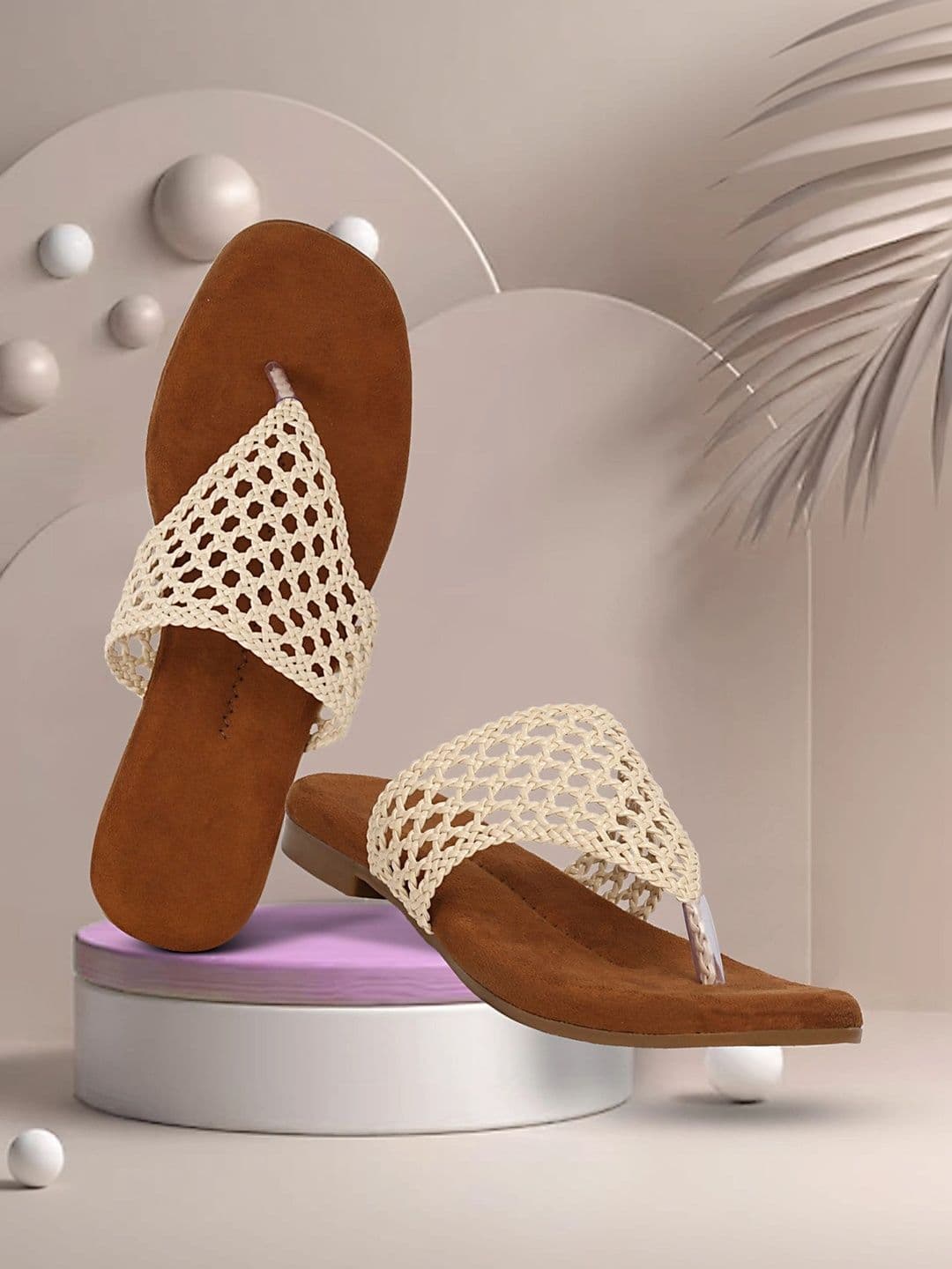 Moda Rapido Women Open Toe Flats - view 1